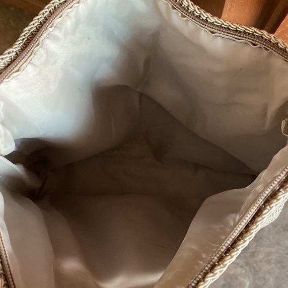 Macramé shoulder bag with attached coin purse - Picture 3 of 6